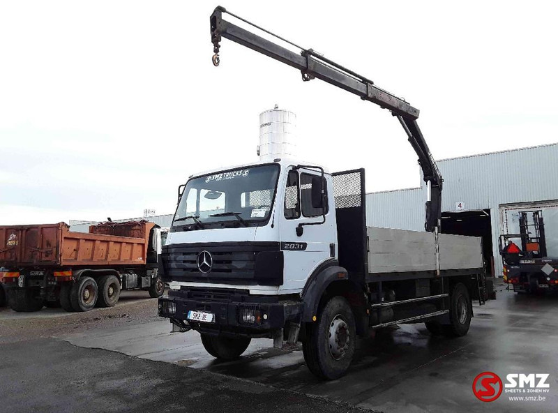 Mercedes-Benz SK 2031 lames manual - Kamion me karroceri të hapur, Kamion me vinç: foto 3 Mercedes-Benz SK 2031 lames manual - Kamion me karroceri të hapur, Kamion me vinç: foto 3