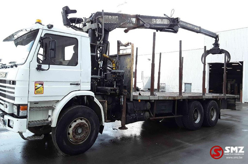Scania 113 360 Diebolt big axle 12 gear retarder - Kamion me karroceri të hapur, Kamion me vinç: foto 5 Scania 113 360 Diebolt big axle 12 gear retarder - Kamion me karroceri të hapur, Kamion me vinç: foto 5
