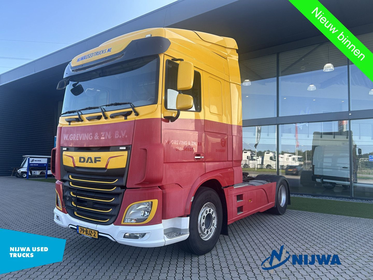 DAF XF 480 4x2 Airflow + Standkachel - Gjysmë-kamion: foto 1 DAF XF 480 4x2 Airflow + Standkachel - Gjysmë-kamion: foto 1