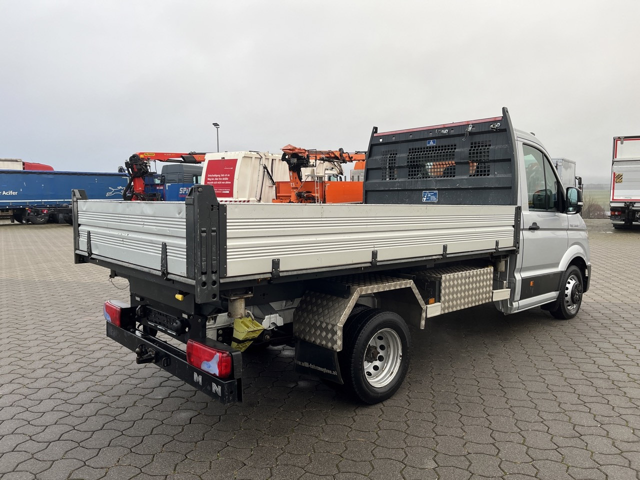 Kamioncine vetëshkarkuese MAN TGE 3.180 4x2 Zwillingsbereift: foto 11 Kamioncine vetëshkarkuese MAN TGE 3.180 4x2 Zwillingsbereift: foto 11