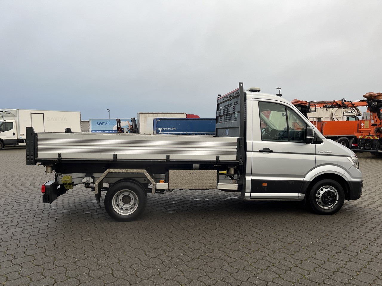 Kamioncine vetëshkarkuese MAN TGE 3.180 4x2 Zwillingsbereift: foto 12 Kamioncine vetëshkarkuese MAN TGE 3.180 4x2 Zwillingsbereift: foto 12