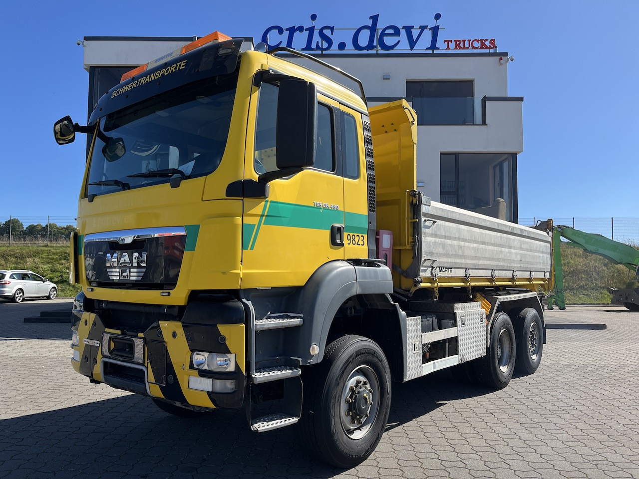 MAN TGS 28.480 6x4  4x4 Dreiseitenkipper Liftachse - Kamion vetëshkarkues: foto 1 MAN TGS 28.480 6x4  4x4 Dreiseitenkipper Liftachse - Kamion vetëshkarkues: foto 1
