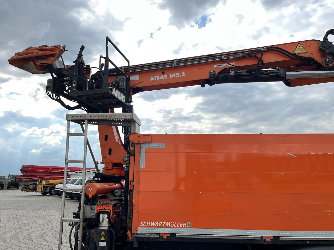 MAN TGX 26.480 6x2 Atlas 145.2 Kran Baustoff AHK - Kamion me karroceri të hapur, Kamion me vinç: foto 5 MAN TGX 26.480 6x2 Atlas 145.2 Kran Baustoff AHK - Kamion me karroceri të hapur, Kamion me vinç: foto 5