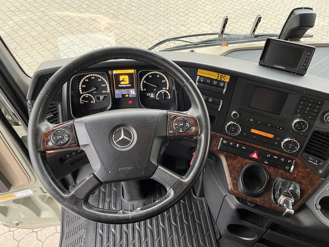 Mercedes-Benz Actros 2545 6x2  Atlas 265-A6   Lenk- Liftachse - Kamion me karroceri të hapur, Kamion me vinç: foto 2 Mercedes-Benz Actros 2545 6x2  Atlas 265-A6   Lenk- Liftachse - Kamion me karroceri të hapur, Kamion me vinç: foto 2