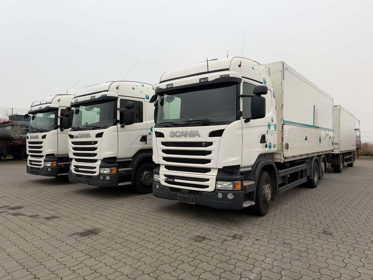 Scania R 450 6x2 Geränkezug + Orten Anhänger - Kamion vagonetë: foto 1 Scania R 450 6x2 Geränkezug + Orten Anhänger - Kamion vagonetë: foto 1