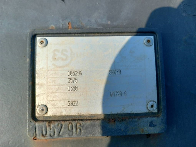 Eurosteel Puinriek WA320 - Kovë për Makineri ndërtimi: foto 4 Eurosteel Puinriek WA320 - Kovë për Makineri ndërtimi: foto 4