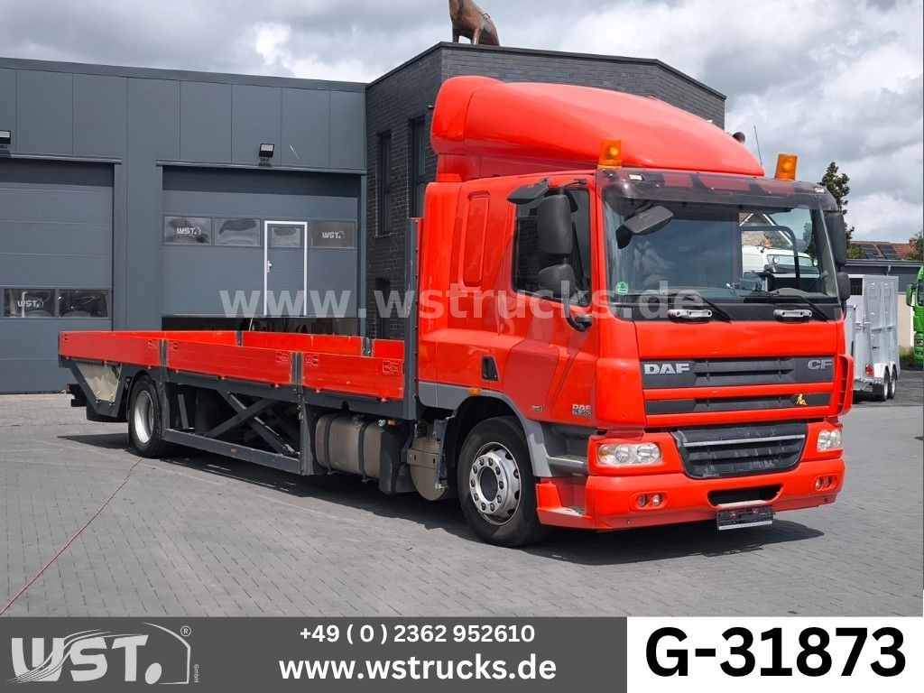 DAF CF 75 360 Spezial Radmulden 9,00 m Tielader - Autotransportues: foto 1 DAF CF 75 360 Spezial Radmulden 9,00 m Tielader - Autotransportues: foto 1