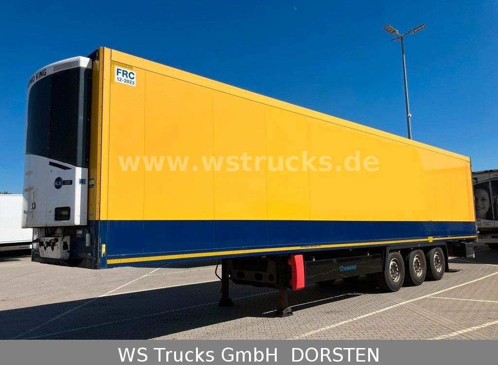 Gjysmë rimorkio me vagonetë të mbyllur Krone 10x Tiefkühl Thermoking SLX 300 Doppelstock: foto 1