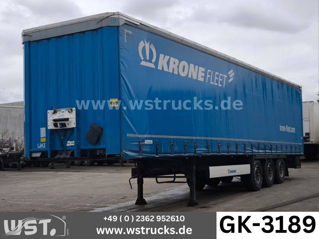 Krone SD 27 Planauflieger mit Edscha | ABS, EBS, XL - Gjysmë rimorkio me tendë: foto 1 Krone SD 27 Planauflieger mit Edscha | ABS, EBS, XL - Gjysmë rimorkio me tendë: foto 1