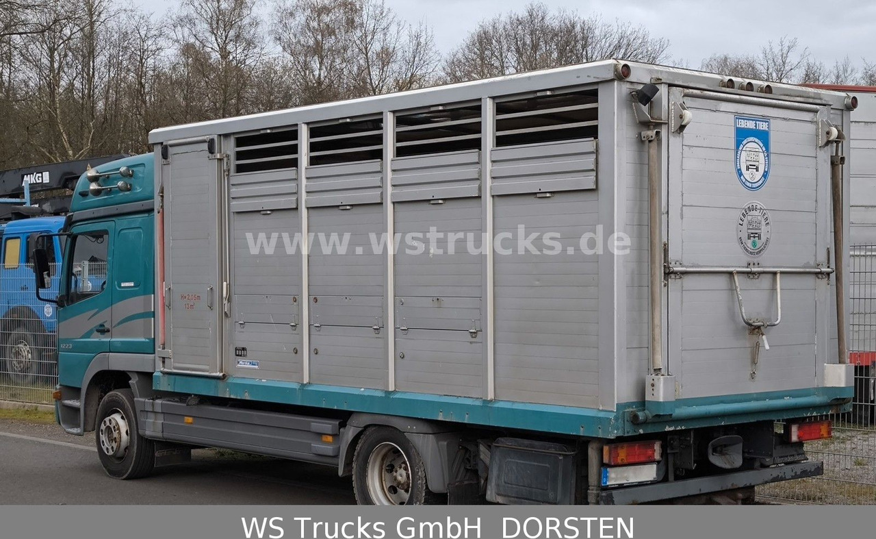 Mercedes-Benz Atego 1223 1 Stock Hohe Gitter Viehtransporter - Kamion për kuaj: foto 3 Mercedes-Benz Atego 1223 1 Stock Hohe Gitter Viehtransporter - Kamion për kuaj: foto 3