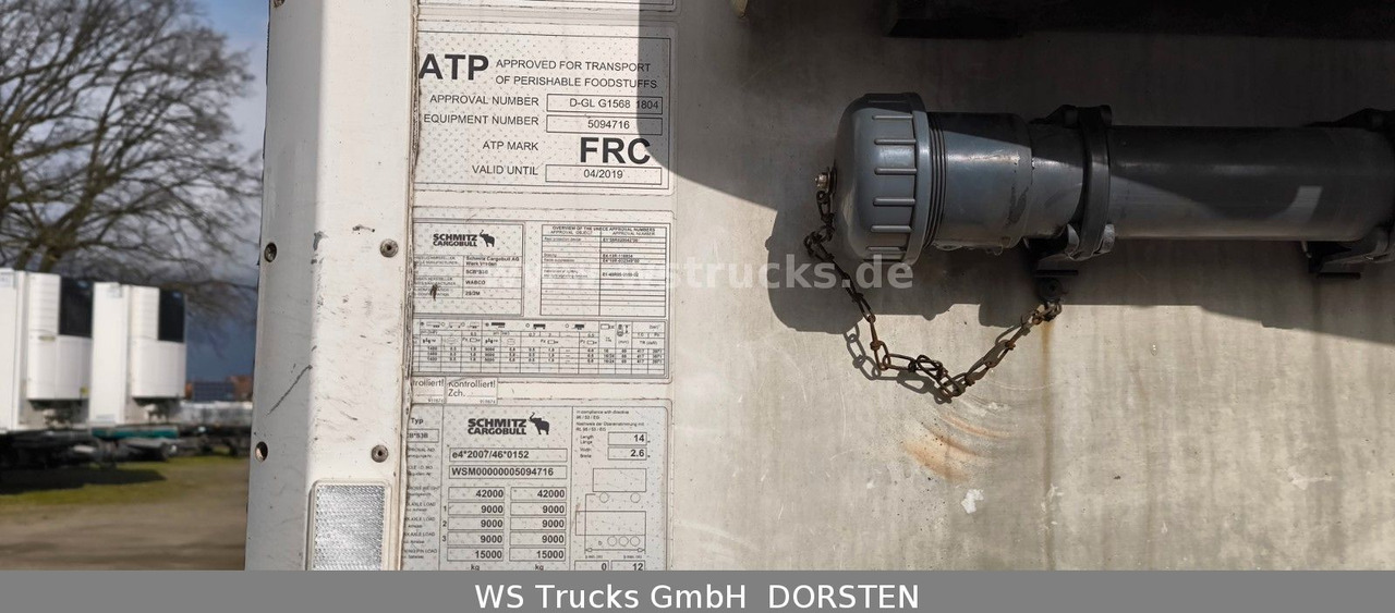 Schmitz Cargobull SKO 24 Kühlauflieger Vector 1550 Strom/Diesel - Gjysmë rimorkio frigorifer: foto 5 Schmitz Cargobull SKO 24 Kühlauflieger Vector 1550 Strom/Diesel - Gjysmë rimorkio frigorifer: foto 5