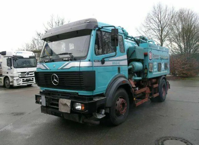 Mercedes-Benz SK 1824 ASSMANN SAUG SPÜL A3 TANK KOMBIFZ - Pompë lavazhi: foto 1 Mercedes-Benz SK 1824 ASSMANN SAUG SPÜL A3 TANK KOMBIFZ - Pompë lavazhi: foto 1
