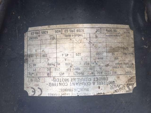 LEROY SOMER Génératrice Electroaimant - MS 1322 M32 - Sistemi elektrik për Makineri ndërtimi: foto 2 LEROY SOMER Génératrice Electroaimant - MS 1322 M32 - Sistemi elektrik për Makineri ndërtimi: foto 2