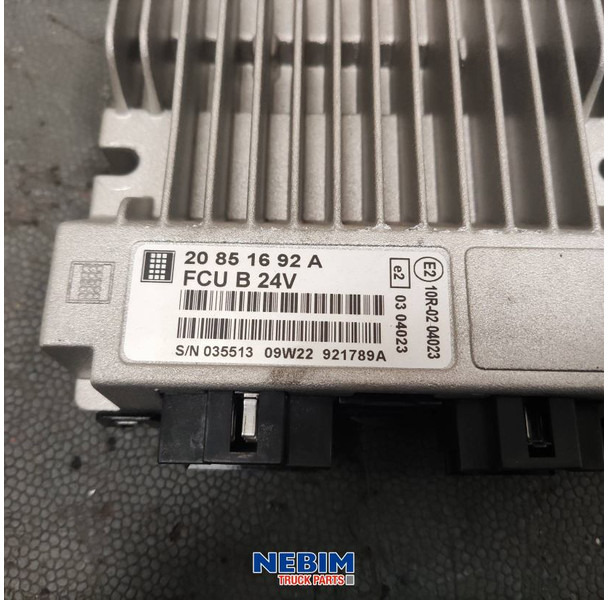 Volvo Volvo - 20851692 - Regeleenheid FCU basic - Pjesë këmbimi për Kamioni: foto 2 Volvo Volvo - 20851692 - Regeleenheid FCU basic - Pjesë këmbimi për Kamioni: foto 2