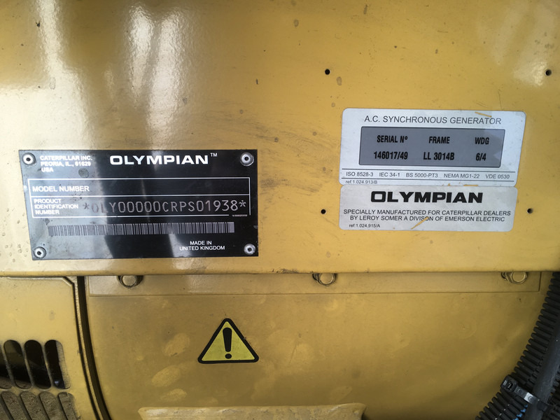 Caterpillar OLYMPIAN GEP110 GENERATOR 110KVA USED - Set gjeneratori: foto 5 Caterpillar OLYMPIAN GEP110 GENERATOR 110KVA USED - Set gjeneratori: foto 5