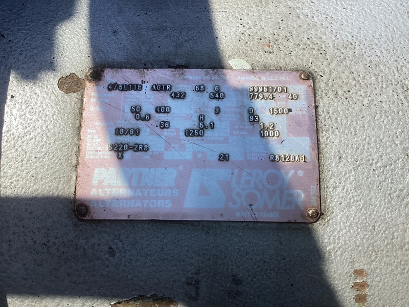 Detroit Diesel 12V92TA GENERTOR 540KVA USED - Set gjeneratori: foto 2 Detroit Diesel 12V92TA GENERTOR 540KVA USED - Set gjeneratori: foto 2