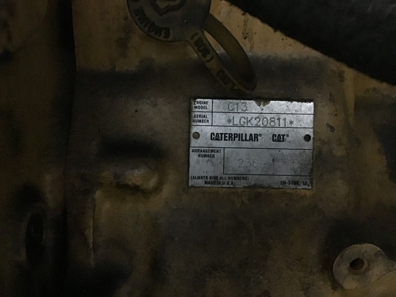 Makineri ndërtimi Caterpillar C13 LGK-2364575 FOR PARTS: foto 6