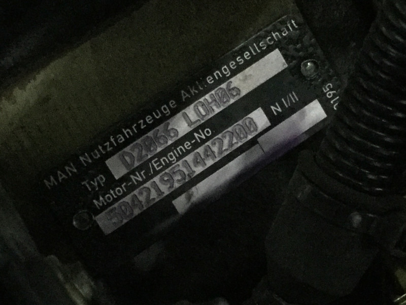 MAN D2066-LOH06 USED - Makineri ndërtimi: foto 3 MAN D2066-LOH06 USED - Makineri ndërtimi: foto 3