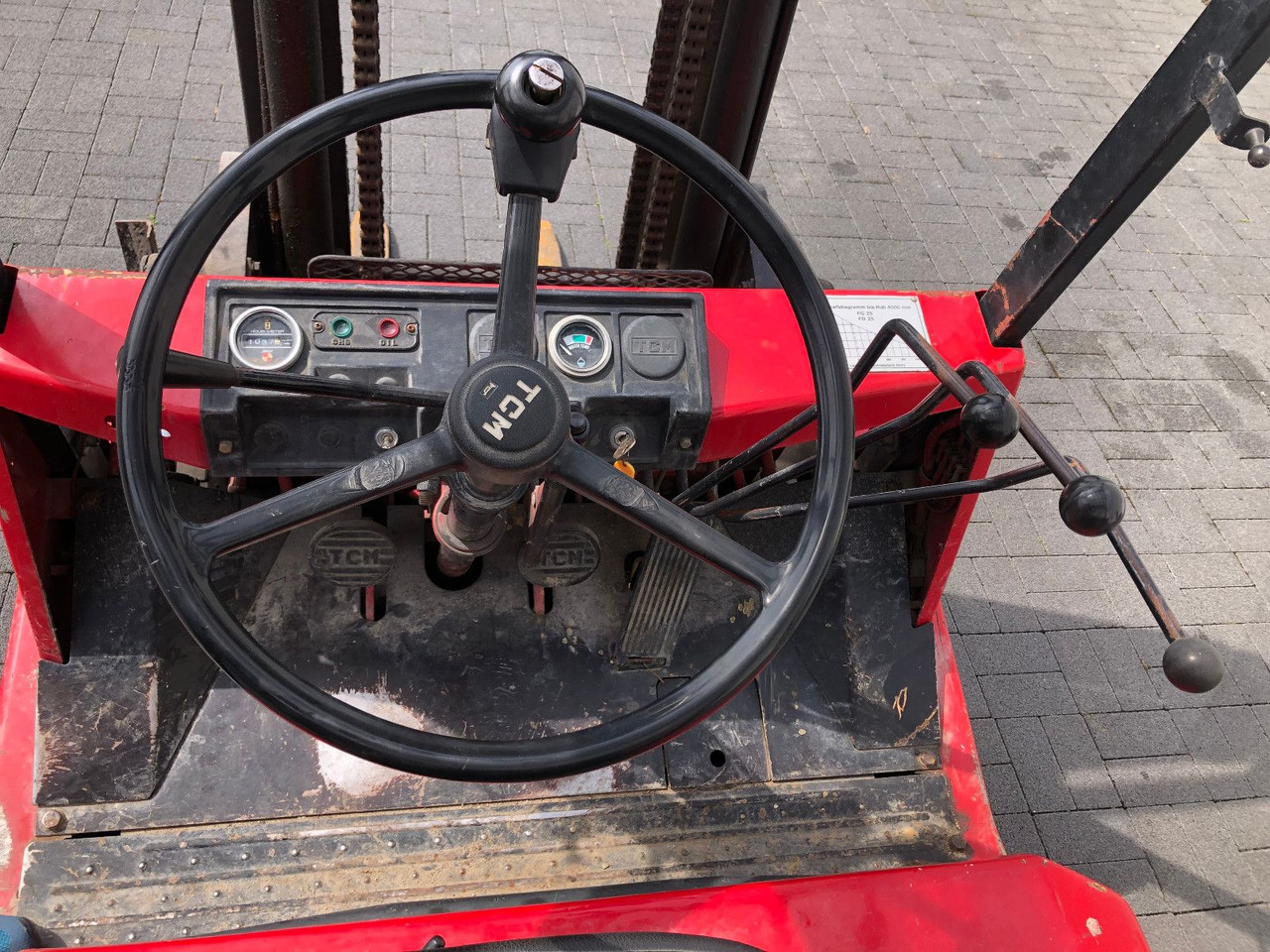 Pirun më gaz TCM FG 25 LPG Gas , Nissan: foto 14