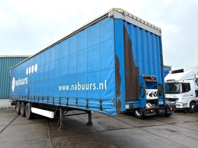Krone SDP-27 3-AXLE 13.60 M. CURTAINSIDE WITH SLIDING ROOF (BPW-AXLES / DISC BRAKES / ABS-EBS BRAKE SYSTEM) - Gjysmë rimorkio me tendë: foto 2 Krone SDP-27 3-AXLE 13.60 M. CURTAINSIDE WITH SLIDING ROOF (BPW-AXLES / DISC BRAKES / ABS-EBS BRAKE SYSTEM) - Gjysmë rimorkio me tendë: foto 2