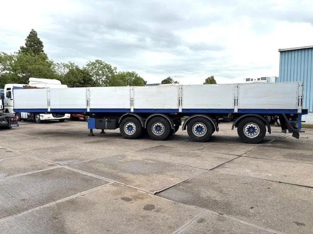 Kwb KWB P-504-STI-H 4-AXLE FLATBED TRAILER (SAF AXLES / 2x STEERING AXLE / 2x LIFT-AXLE / ALUMINIUM SIDE BORDS /ABS-EBS) - Gjysmë rimorkio e hapur/ Platformë: foto 5 Kwb KWB P-504-STI-H 4-AXLE FLATBED TRAILER (SAF AXLES / 2x STEERING AXLE / 2x LIFT-AXLE / ALUMINIUM SIDE BORDS /ABS-EBS) - Gjysmë rimorkio e hapur/ Platformë: foto 5
