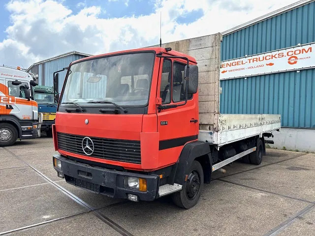 Mercedes-Benz LK 814 (6-CILINDER) WITH OPEN (TENT) BOX & ALUMNIUM SIDE BORDS (MANUAL GEARBOX / 3TH SEAT IN CABIN) - Kamion me karroceri të hapur: foto 1 Mercedes-Benz LK 814 (6-CILINDER) WITH OPEN (TENT) BOX & ALUMNIUM SIDE BORDS (MANUAL GEARBOX / 3TH SEAT IN CABIN) - Kamion me karroceri të hapur: foto 1