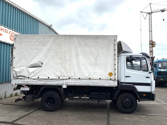 Mercedes-Benz LK 914 (6-CILINDER) WITH TENT BOX (MANUAL GEARBOX / FULL STEEL SUSPENSION / LOADING PLATFORM) - Kamion me tendë: foto 4 Mercedes-Benz LK 914 (6-CILINDER) WITH TENT BOX (MANUAL GEARBOX / FULL STEEL SUSPENSION / LOADING PLATFORM) - Kamion me tendë: foto 4