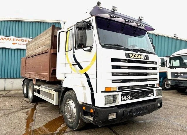 Scania R143-450 V8 STREAMLINE 6x2 FULL STEEL KIPPER (MANUAL GEARBOX / FULL STEEL SUSPENSION / 10 TIRES / ROBSON DRIVE / MECHANICAL PUMP - Kamion vetëshkarkues: foto 2 Scania R143-450 V8 STREAMLINE 6x2 FULL STEEL KIPPER (MANUAL GEARBOX / FULL STEEL SUSPENSION / 10 TIRES / ROBSON DRIVE / MECHANICAL PUMP - Kamion vetëshkarkues: foto 2