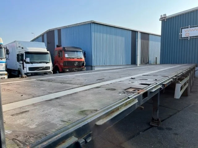 Gjysmë rimorkio e hapur/ Platformë Van Hool 3B1047 13.60M. FLATBED TRAILER WITH 40FT TWISTLOCKS (SAF-AXLES / DISC BRAKES / 40FT TWISTLOCKS): foto 10
