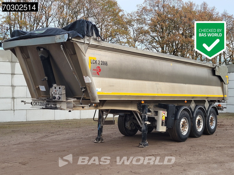 Benalu BEN 26m3 2x Lifting Axle - Gjysmë rimorkio vetëshkarkuese: foto 1 Benalu BEN 26m3 2x Lifting Axle - Gjysmë rimorkio vetëshkarkuese: foto 1