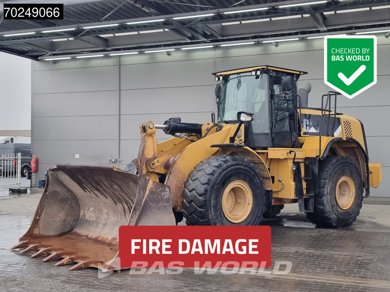 Cat 966 K FIRE DAMAGE - OPERABLE - Fadrom me goma: foto 1 Cat 966 K FIRE DAMAGE - OPERABLE - Fadrom me goma: foto 1