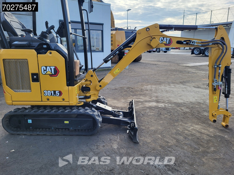 Miniekskavator i ri Caterpillar 301.5: foto 8