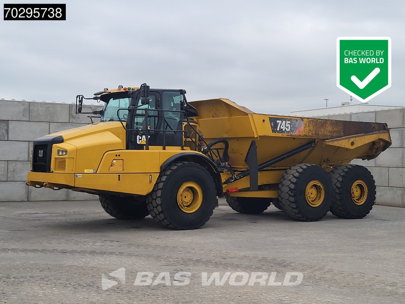 Caterpillar 745 -04A 745 - Shkarkues teleskopik: foto 1 Caterpillar 745 -04A 745 - Shkarkues teleskopik: foto 1