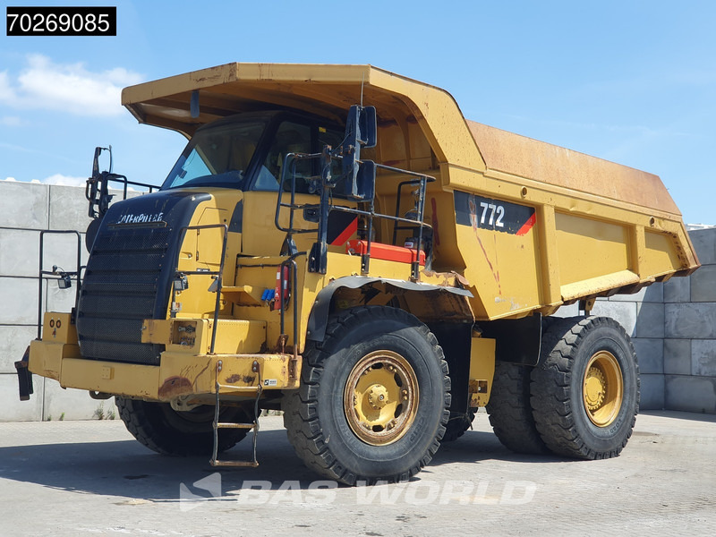 Caterpillar 772 - Shkarkues i palëvizshëm: foto 2 Caterpillar 772 - Shkarkues i palëvizshëm: foto 2