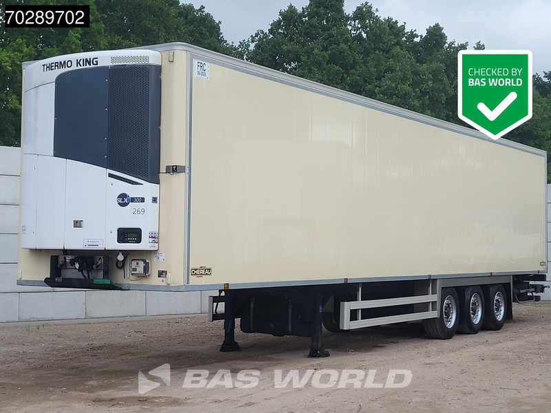 Chereau Thermo King SLXi 300 3 axles Valid FRC - ATP - Gjysmë rimorkio frigorifer: foto 1 Chereau Thermo King SLXi 300 3 axles Valid FRC - ATP - Gjysmë rimorkio frigorifer: foto 1