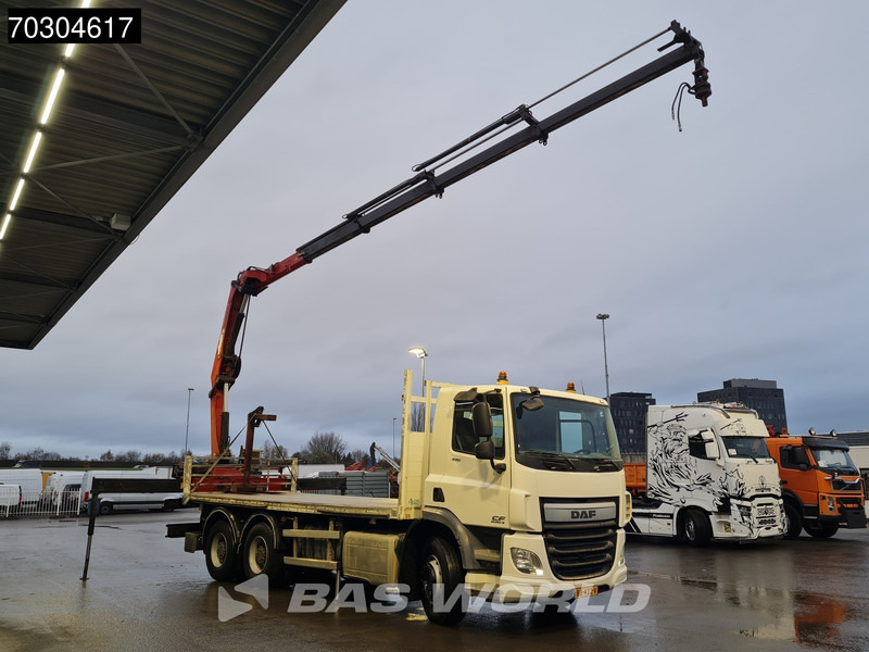 DAF CF 370 6X4 NL-Truck HMF1820-K4 Crane Manual Steelsuspension Big-Axle Euro 6 - Kamion me karroceri të hapur, Kamion me vinç: foto 3 DAF CF 370 6X4 NL-Truck HMF1820-K4 Crane Manual Steelsuspension Big-Axle Euro 6 - Kamion me karroceri të hapur, Kamion me vinç: foto 3