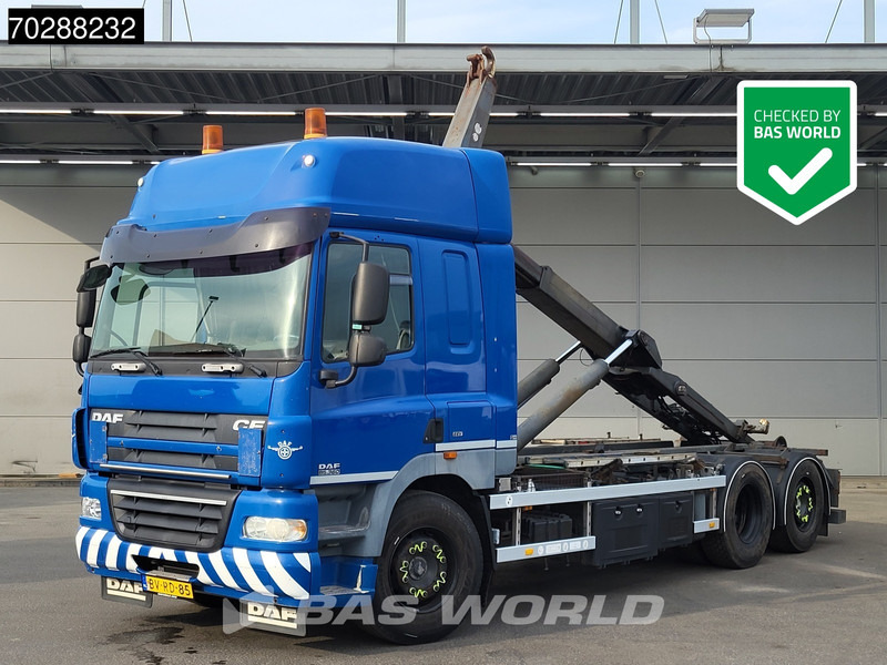 DAF CF85.360 6X2 NL-Truck VDL S-18-6000 Hooklift Automatic ADR Euro 5 - Kamion vetëngarkues: foto 1 DAF CF85.360 6X2 NL-Truck VDL S-18-6000 Hooklift Automatic ADR Euro 5 - Kamion vetëngarkues: foto 1