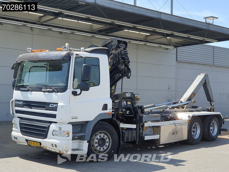 DAF CF85.360 CF 6X2 NL-Truck Hiab 211 EP-4 HIDUO Crane + Hooklift Liftachse Euro 5 - Kamion vetëngarkues, Kamion me vinç: foto 3 DAF CF85.360 CF 6X2 NL-Truck Hiab 211 EP-4 HIDUO Crane + Hooklift Liftachse Euro 5 - Kamion vetëngarkues, Kamion me vinç: foto 3