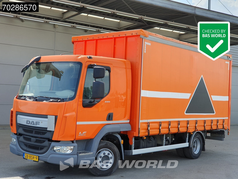 DAF LF 220 LF 4X2 10tons NL-Truck Curtainsides Manual Euro 6 - Kamion me tendë: foto 1 DAF LF 220 LF 4X2 10tons NL-Truck Curtainsides Manual Euro 6 - Kamion me tendë: foto 1