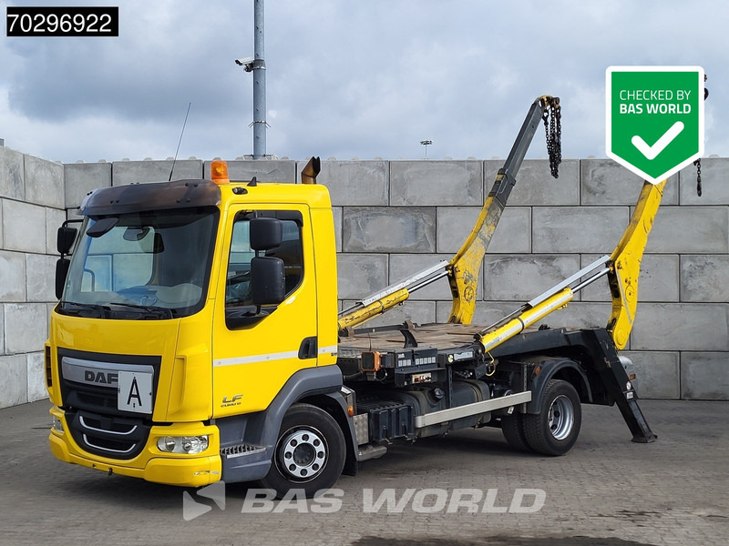 DAF LF 250 4X2 8Tons Gergen Skiploader Manual Euro 6 - Fadromë ngarkuese: foto 1 DAF LF 250 4X2 8Tons Gergen Skiploader Manual Euro 6 - Fadromë ngarkuese: foto 1