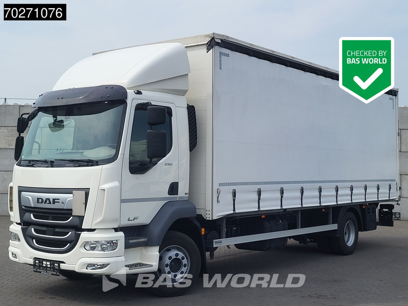 DAF LF 290 4X2 16tonner Sliding roof Automatic Ladebordwand ACC Euro 6 - Kamion me tendë: foto 1 DAF LF 290 4X2 16tonner Sliding roof Automatic Ladebordwand ACC Euro 6 - Kamion me tendë: foto 1