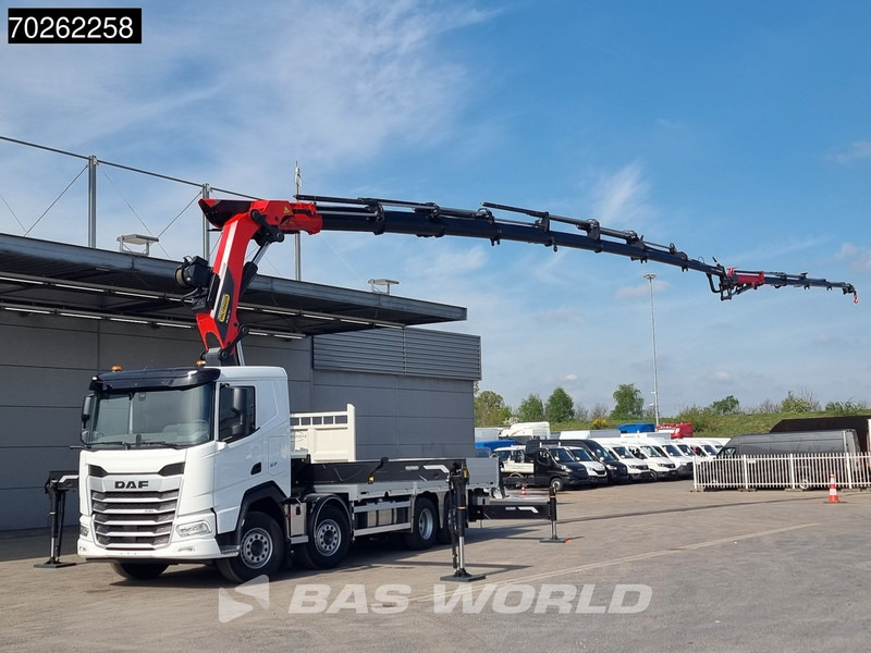 DAF XF 530 8X2 NEW Palfinger PK580 TEC Kran Crane Fly-Jib 2.5t Winch Lift+Lenkasche Retarder - Kamion me karroceri të hapur, Kamion me vinç: foto 3 DAF XF 530 8X2 NEW Palfinger PK580 TEC Kran Crane Fly-Jib 2.5t Winch Lift+Lenkasche Retarder - Kamion me karroceri të hapur, Kamion me vinç: foto 3