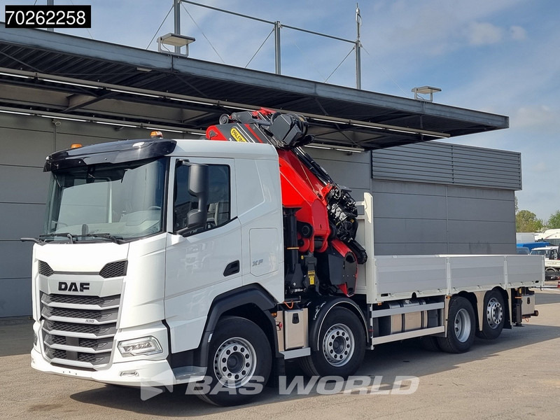 DAF XF 530 8X2 NEW Palfinger PK580 TEC Kran Crane Fly-Jib 2.5t Winch Lift+Lenkasche Retarder - Kamion me karroceri të hapur, Kamion me vinç: foto 2 DAF XF 530 8X2 NEW Palfinger PK580 TEC Kran Crane Fly-Jib 2.5t Winch Lift+Lenkasche Retarder - Kamion me karroceri të hapur, Kamion me vinç: foto 2