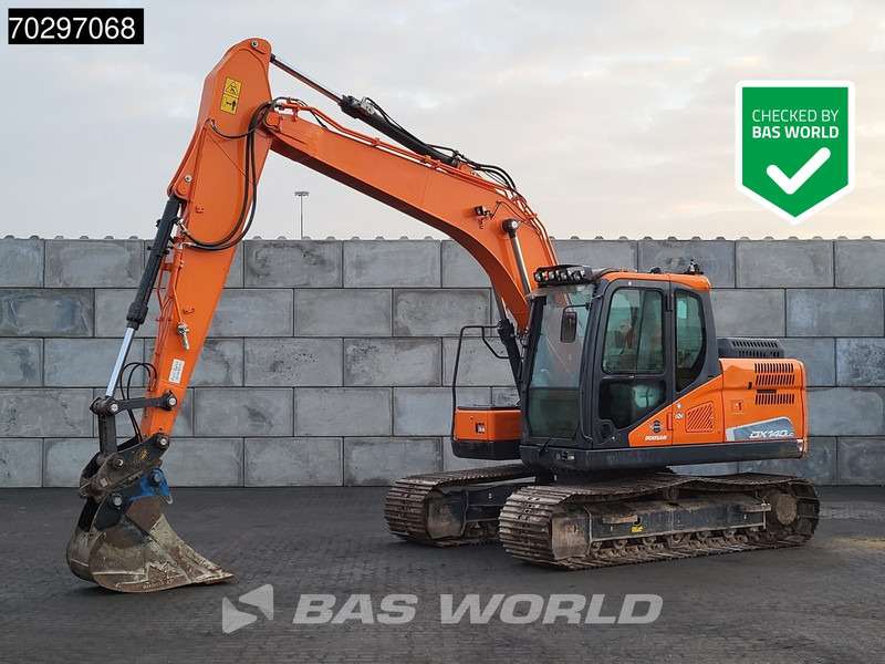 Doosan DX140 LC-5 - Ekskavator me zinxhirë: foto 1 Doosan DX140 LC-5 - Ekskavator me zinxhirë: foto 1