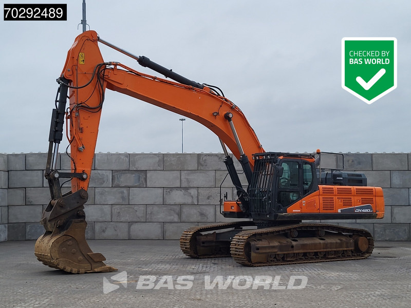 Doosan DX420 LC-5 - Ekskavator me zinxhirë: foto 1 Doosan DX420 LC-5 - Ekskavator me zinxhirë: foto 1