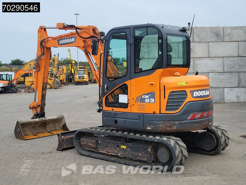 Doosan DX63-3 - Miniekskavator: foto 5 Doosan DX63-3 - Miniekskavator: foto 5