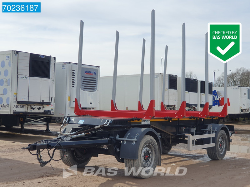 EUROMIX 2A-CAT NEW Wood Holztransport - Rimorkio për transport druri: foto 1 EUROMIX 2A-CAT NEW Wood Holztransport - Rimorkio për transport druri: foto 1
