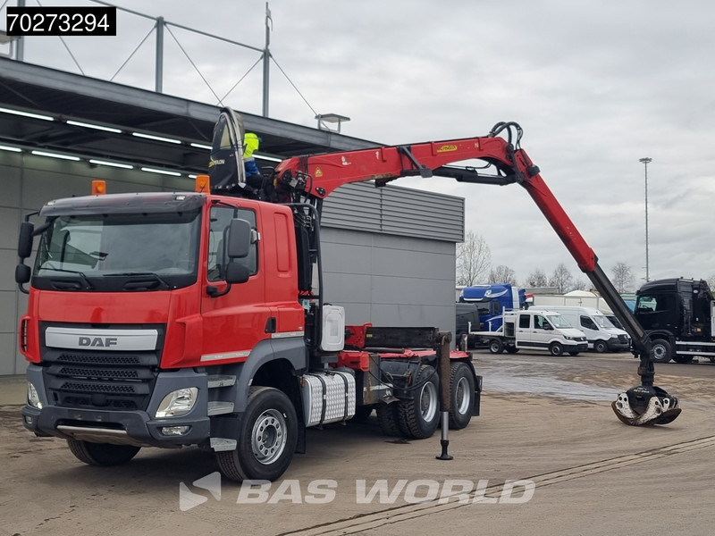 DAF CF 510 6X4 Holz Kran Palfinger Epsilon S260L82 Big-Axle - Gjysmë-kamion: foto 5 DAF CF 510 6X4 Holz Kran Palfinger Epsilon S260L82 Big-Axle - Gjysmë-kamion: foto 5