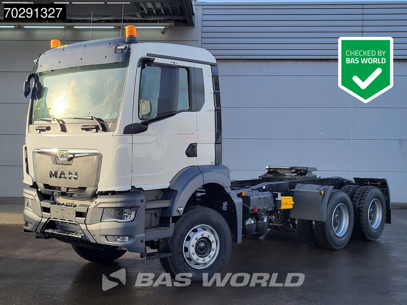 MAN TGS 33.400 6X4 NEW! Full-Steel Big-Axle Drumbrakes LED Euro 2 - Gjysmë-kamion: foto 1 MAN TGS 33.400 6X4 NEW! Full-Steel Big-Axle Drumbrakes LED Euro 2 - Gjysmë-kamion: foto 1
