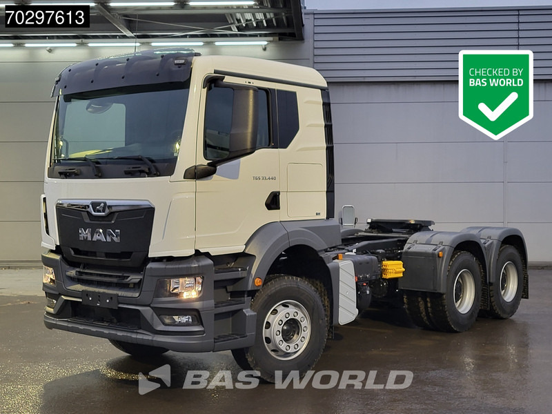 MAN TGS 33.440 6X4 NEW! TN Manual Full-Steel Big-Axle Drumbrakes Euro 2 - Gjysmë-kamion: foto 1 MAN TGS 33.440 6X4 NEW! TN Manual Full-Steel Big-Axle Drumbrakes Euro 2 - Gjysmë-kamion: foto 1
